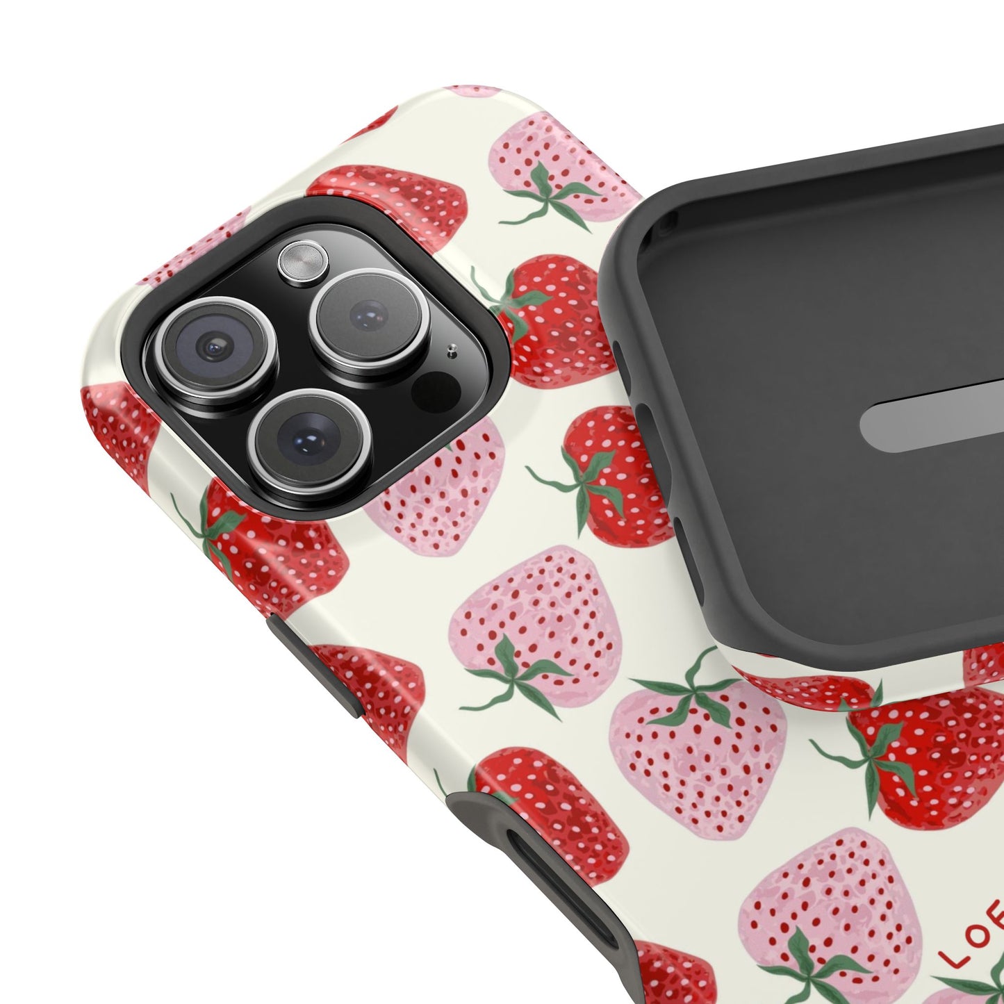 Pink Strawberry Case