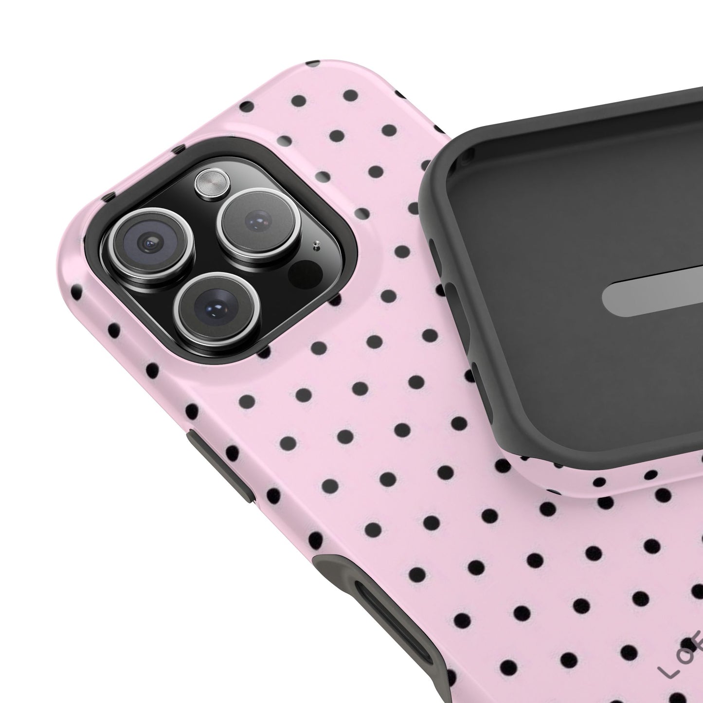 Pink Polkadot Case