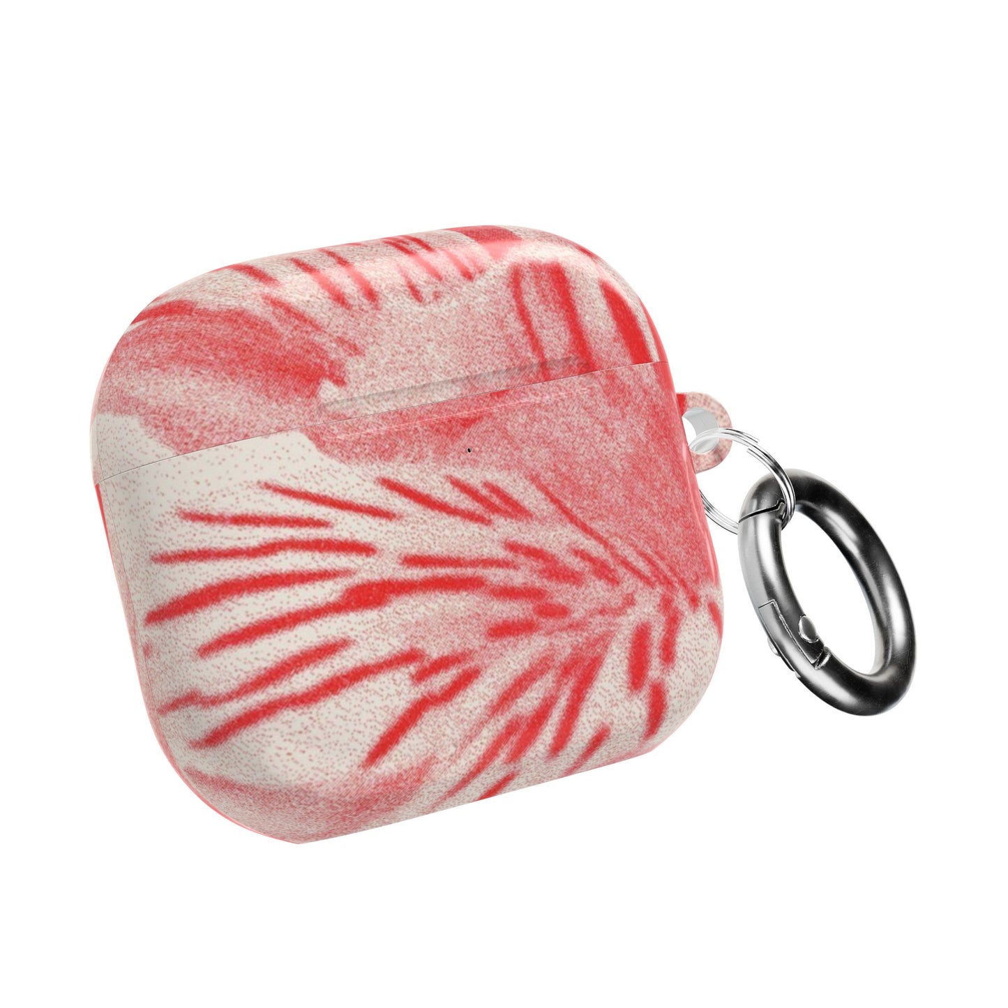 Red Lily Airpods Case