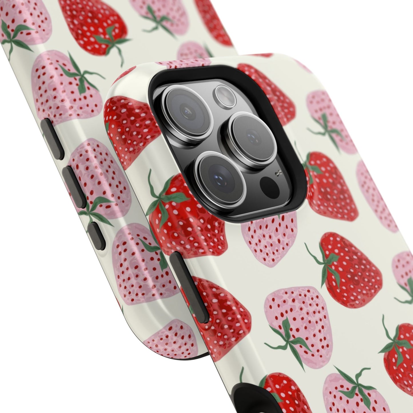 Pink Strawberry Case