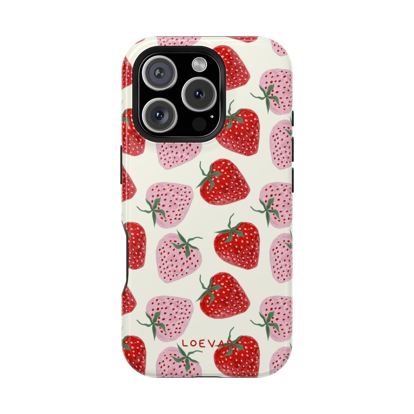Pink Strawberry Case