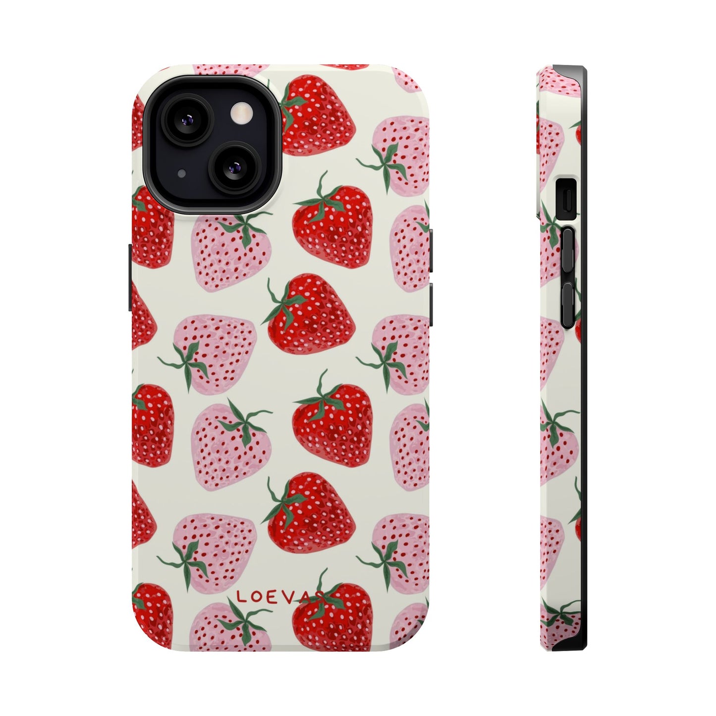 Pink Strawberry Case