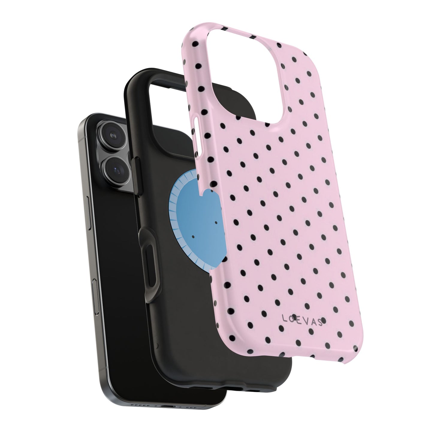 Pink Polkadot Case