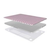 Pink Polkadot Macbook Case