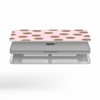 Baby Pink Polkadot  Macbook Case