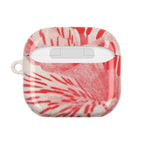 Red Lily Airpods Case
