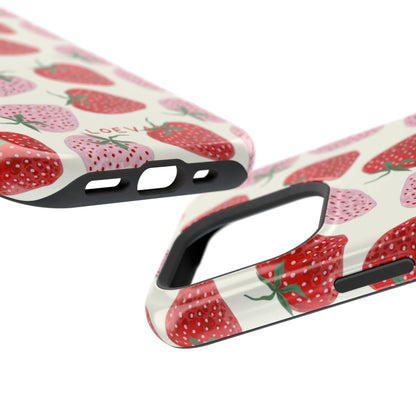 Pink Strawberry Case