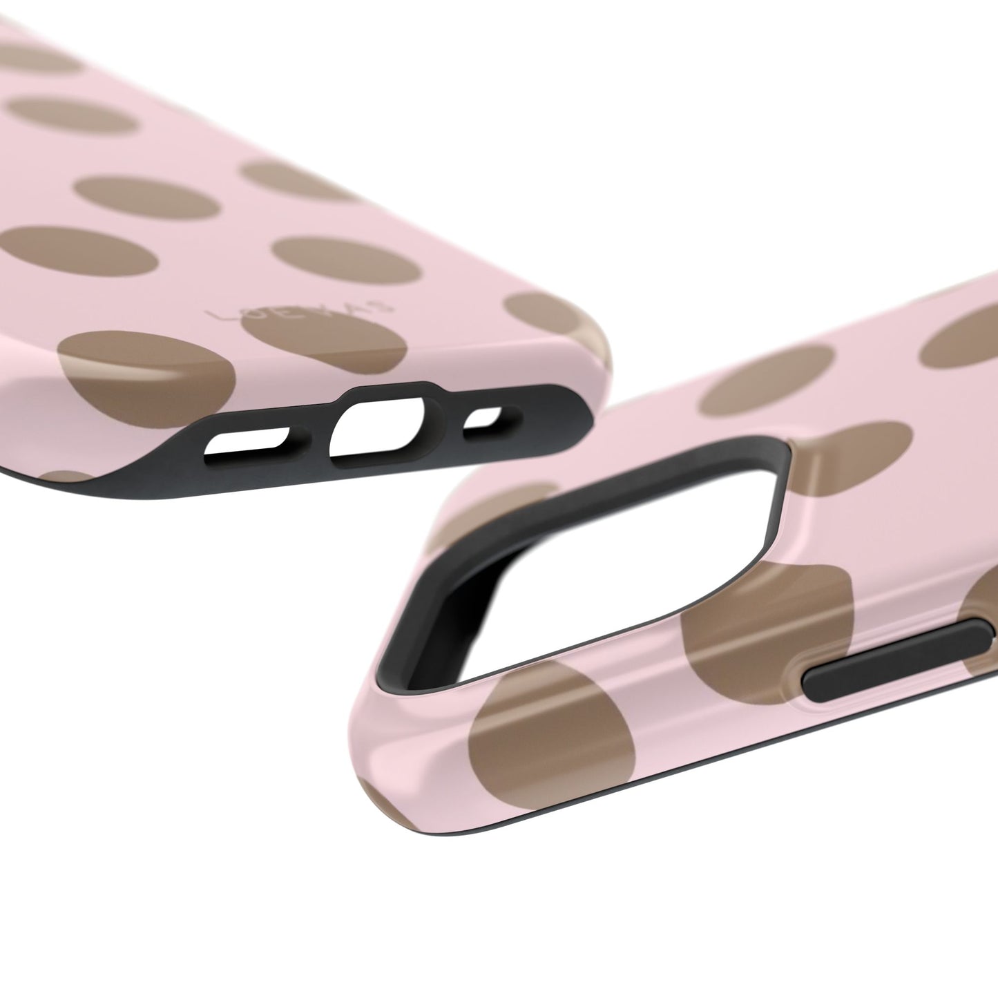 Baby Pink Polkadot Case