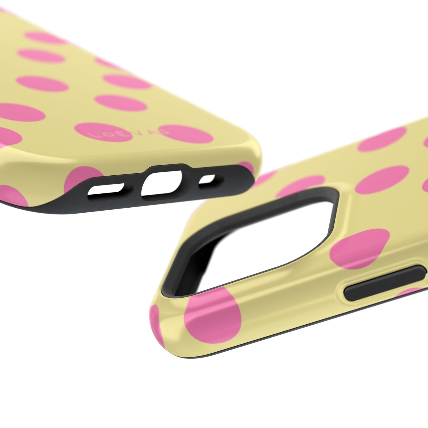 Butter Yellow Polkadot Case
