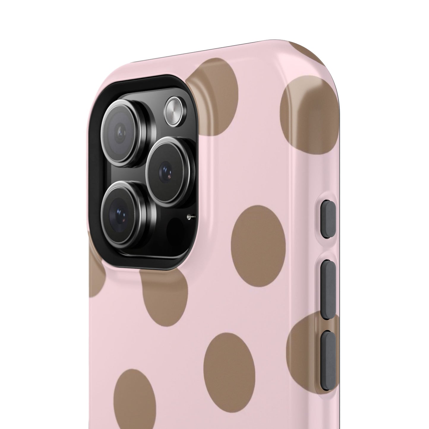 Baby Pink Polkadot Case