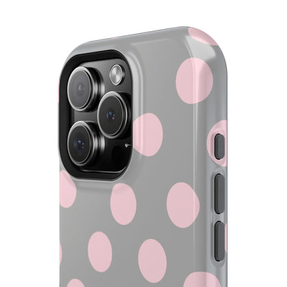 Grey PolkaDot Case