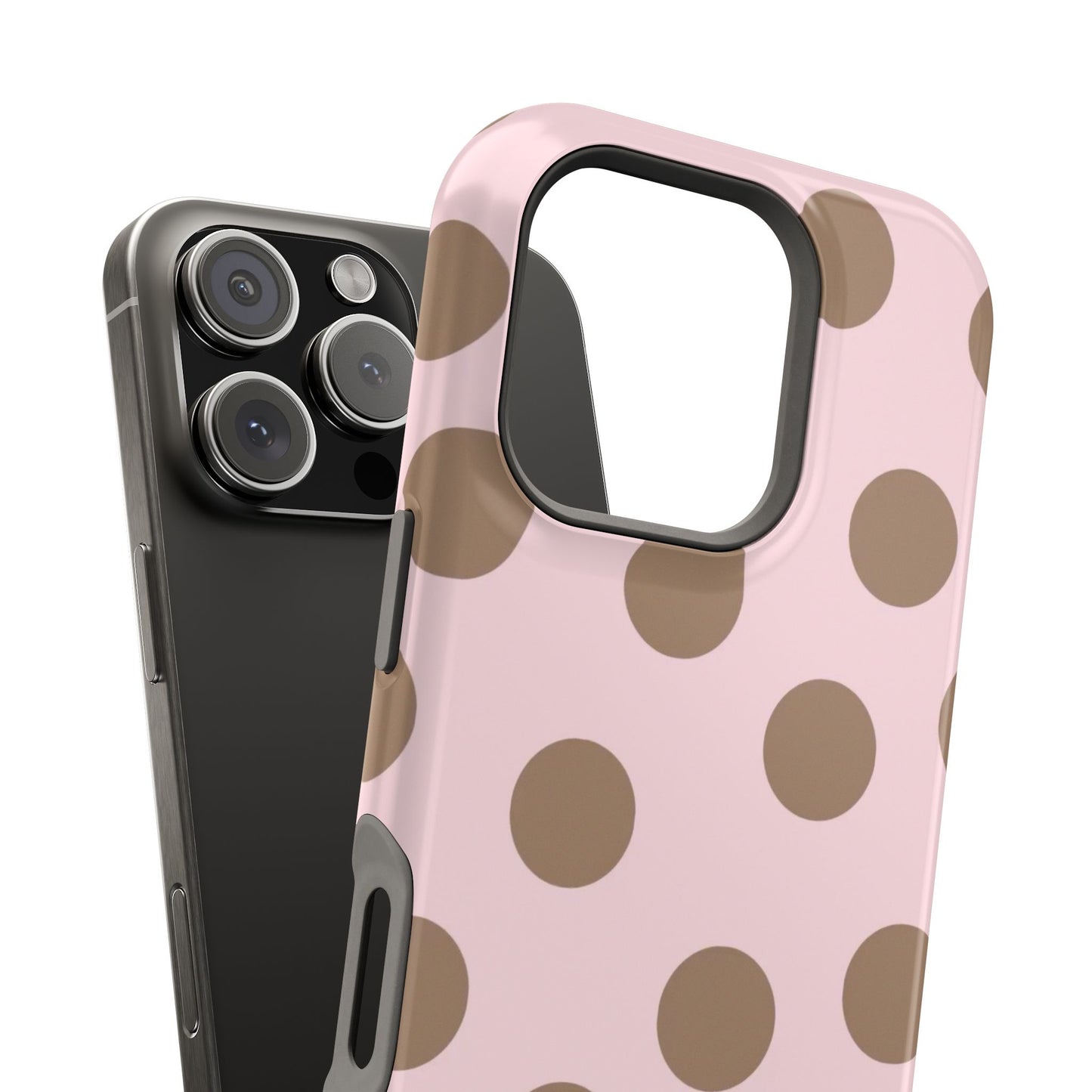 Baby Pink Polkadot Case