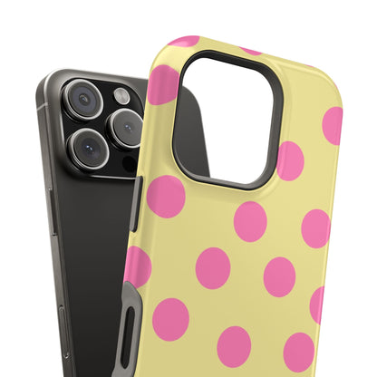 Butter Yellow Polkadot Case
