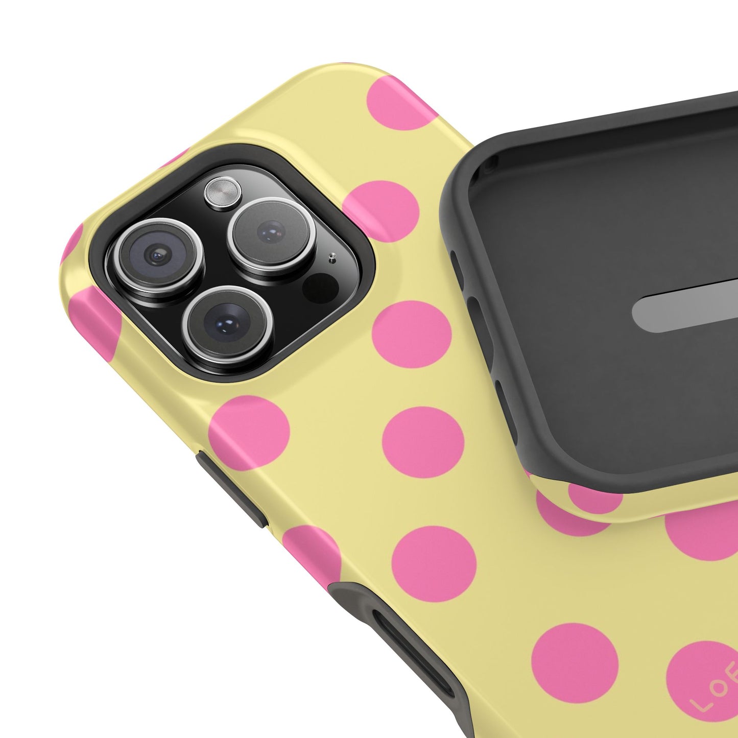 Butter Yellow Polkadot Case