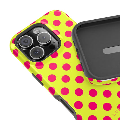 PolkaDot Neon Case