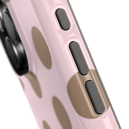 Baby Pink Polkadot Case