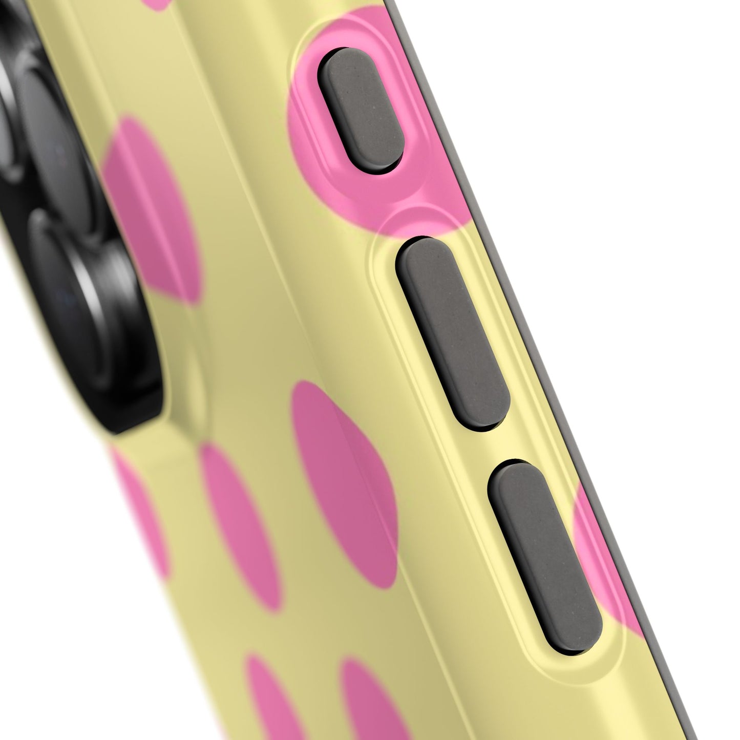 Butter Yellow Polkadot Case