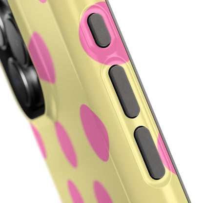 Butter Yellow Polkadot Case