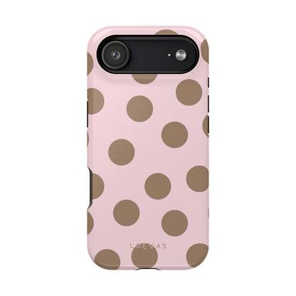 Baby Pink Polkadot Case