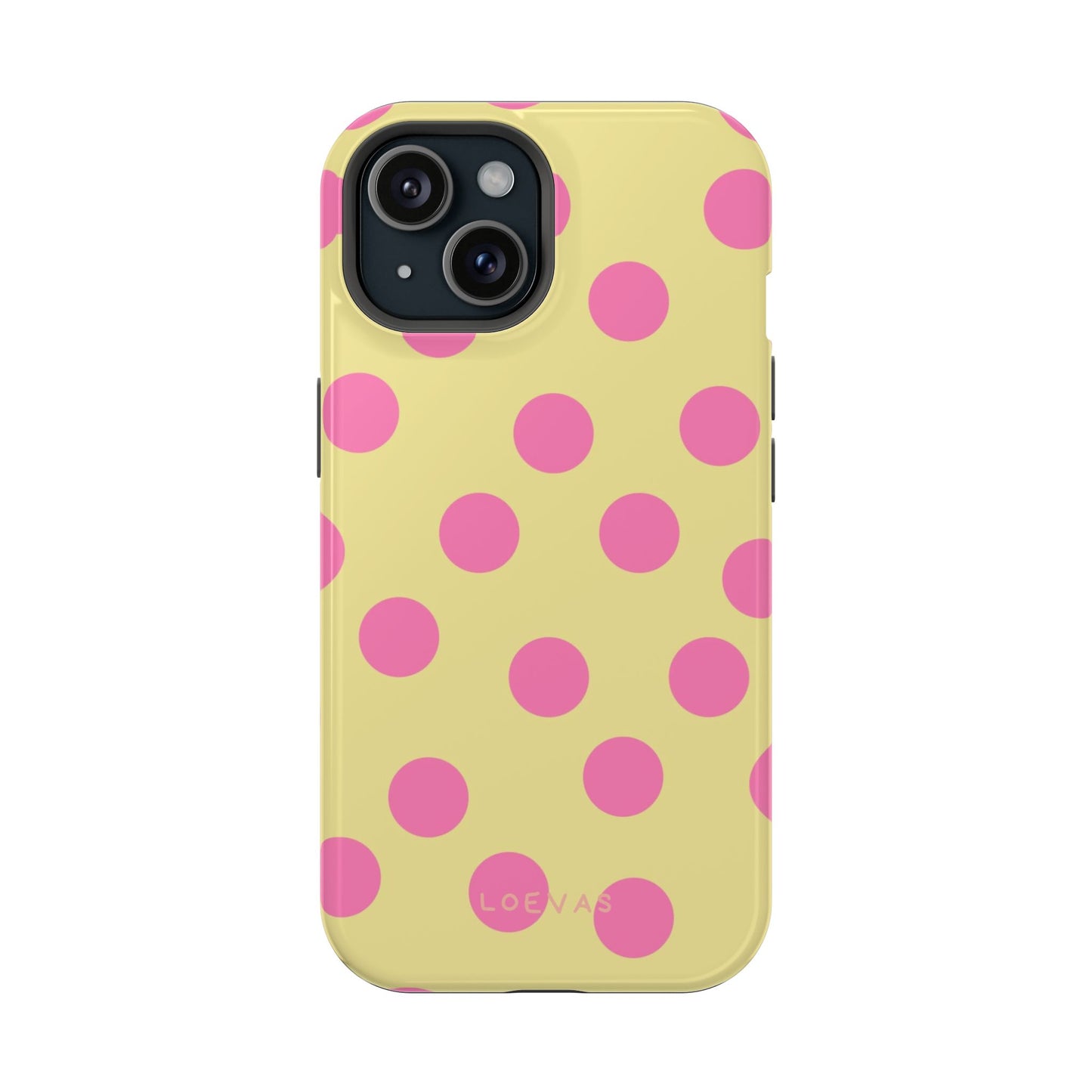 Butter Yellow Polkadot Case