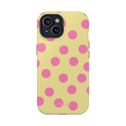 Butter Yellow Polkadot Case