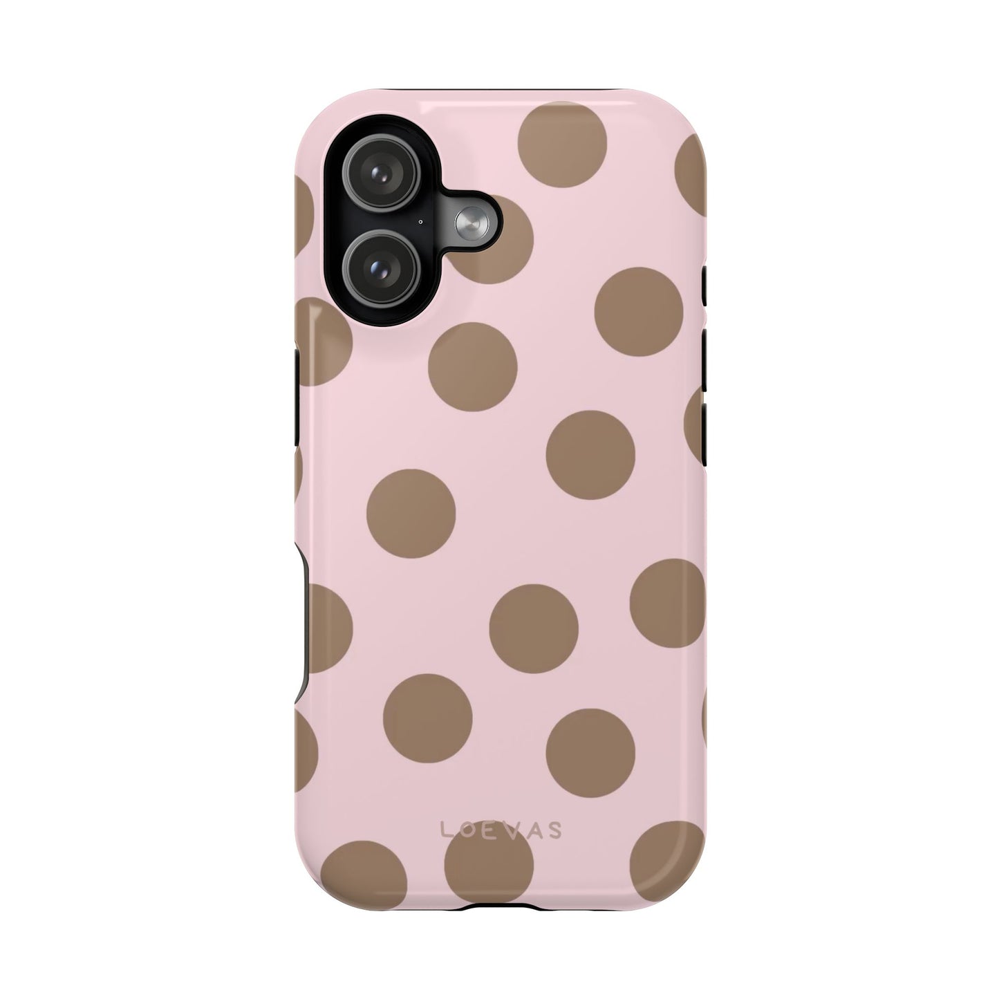 Baby Pink Polkadot Case