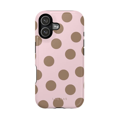 Baby Pink Polkadot Case