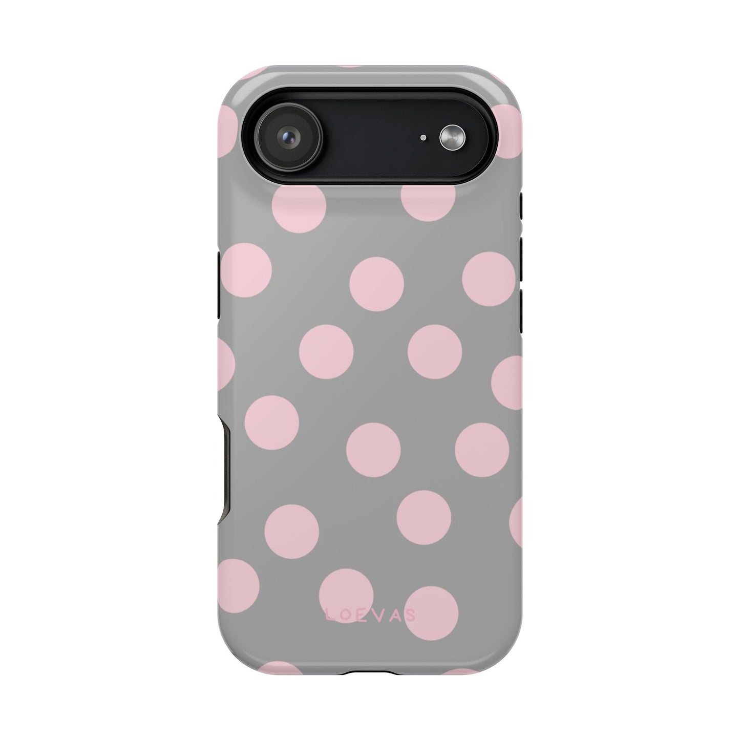 Grey PolkaDot Case