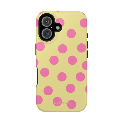Butter Yellow Polkadot Case