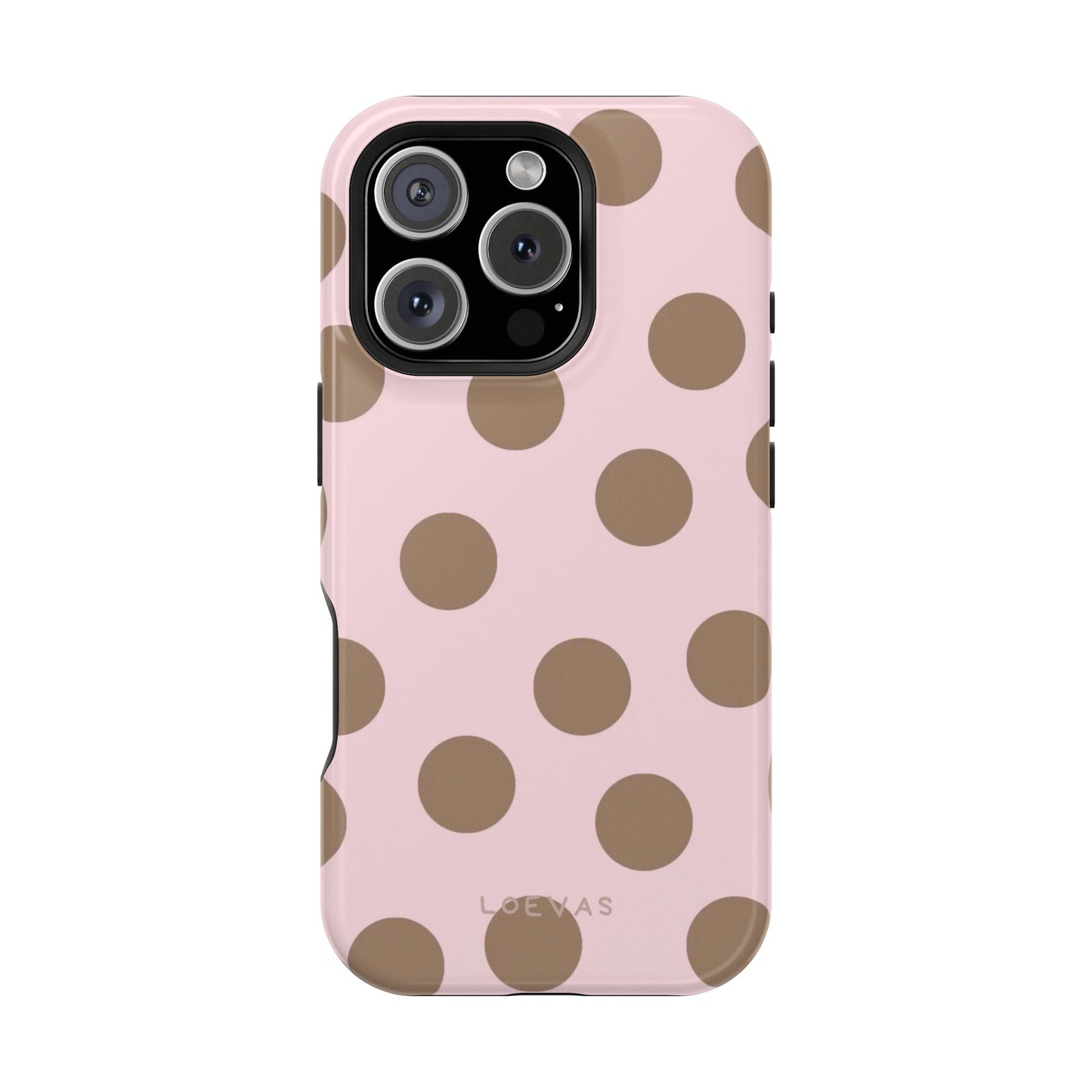 Baby Pink Polkadot Case