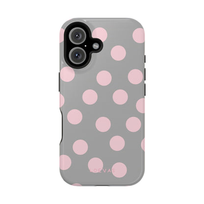 Grey PolkaDot Case