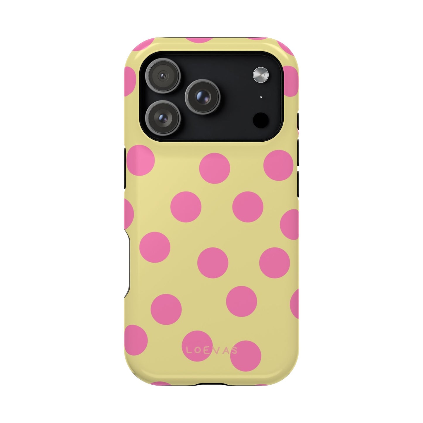Butter Yellow Polkadot Case
