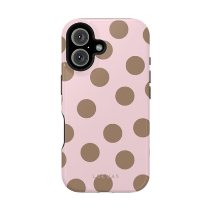 Baby Pink Polkadot Case