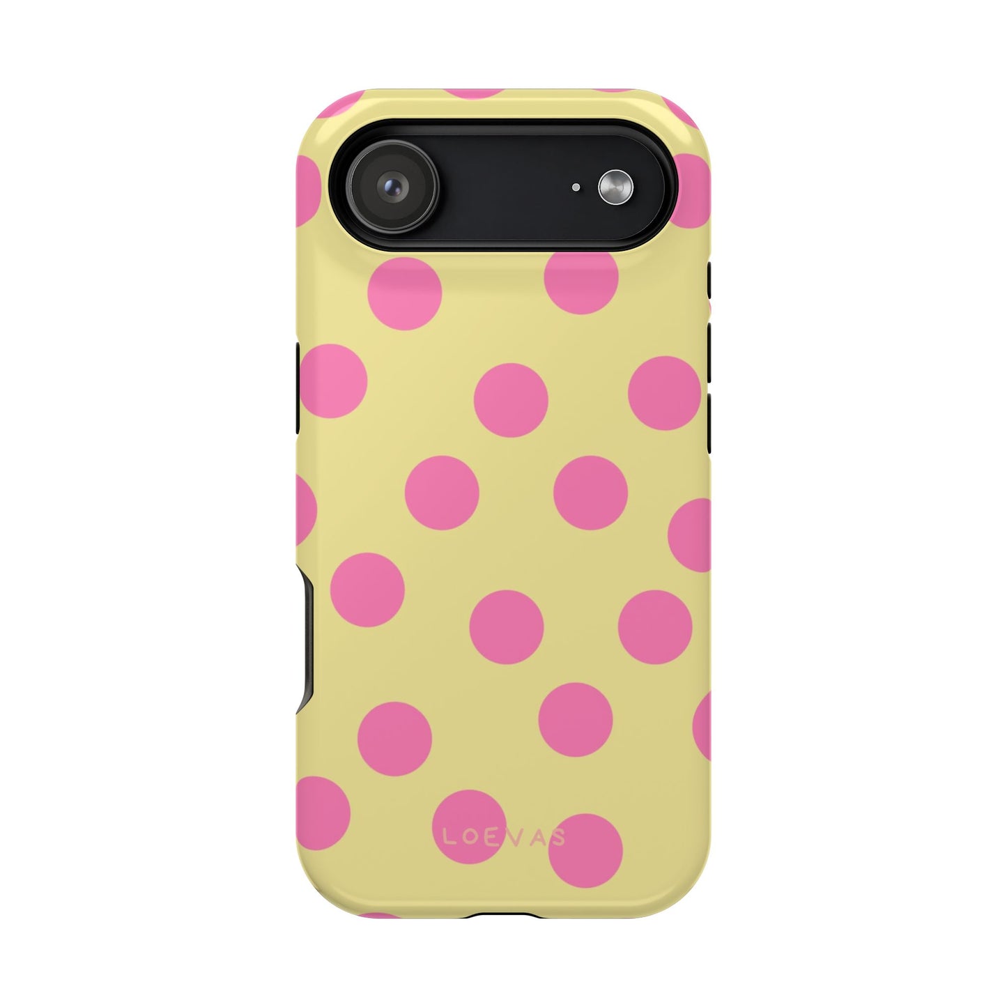 Butter Yellow Polkadot Case