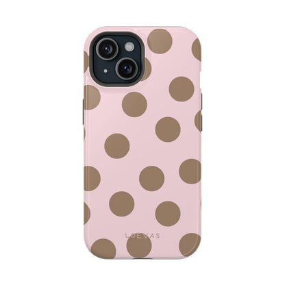 Baby Pink Polkadot Case
