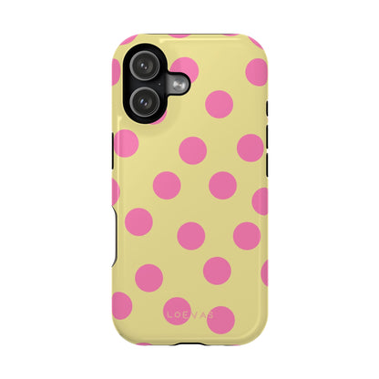 Butter Yellow Polkadot Case