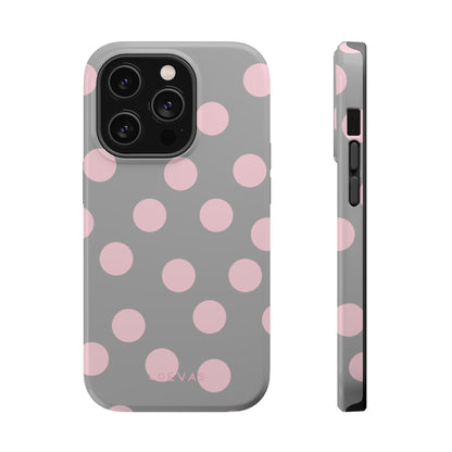 Grey PolkaDot Case