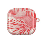 Red Lily Airpods Case