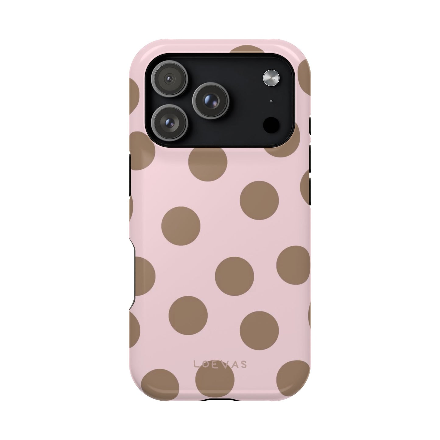 Baby Pink Polkadot Case