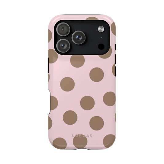 Baby Pink Polkadot Case