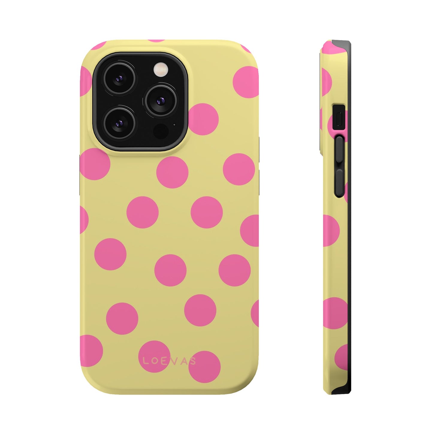 Butter Yellow Polkadot Case