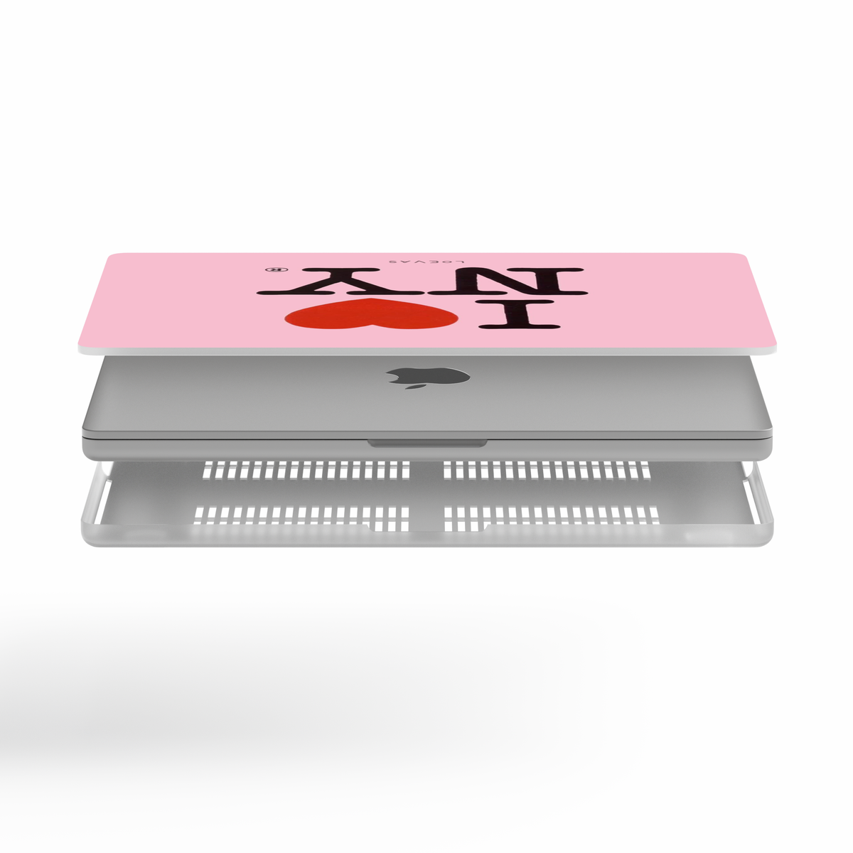 Pink NY Macbook Case