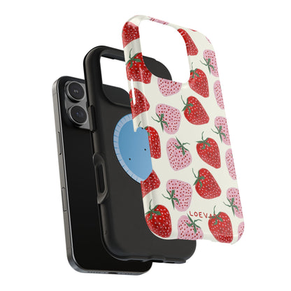 Pink Strawberry Case