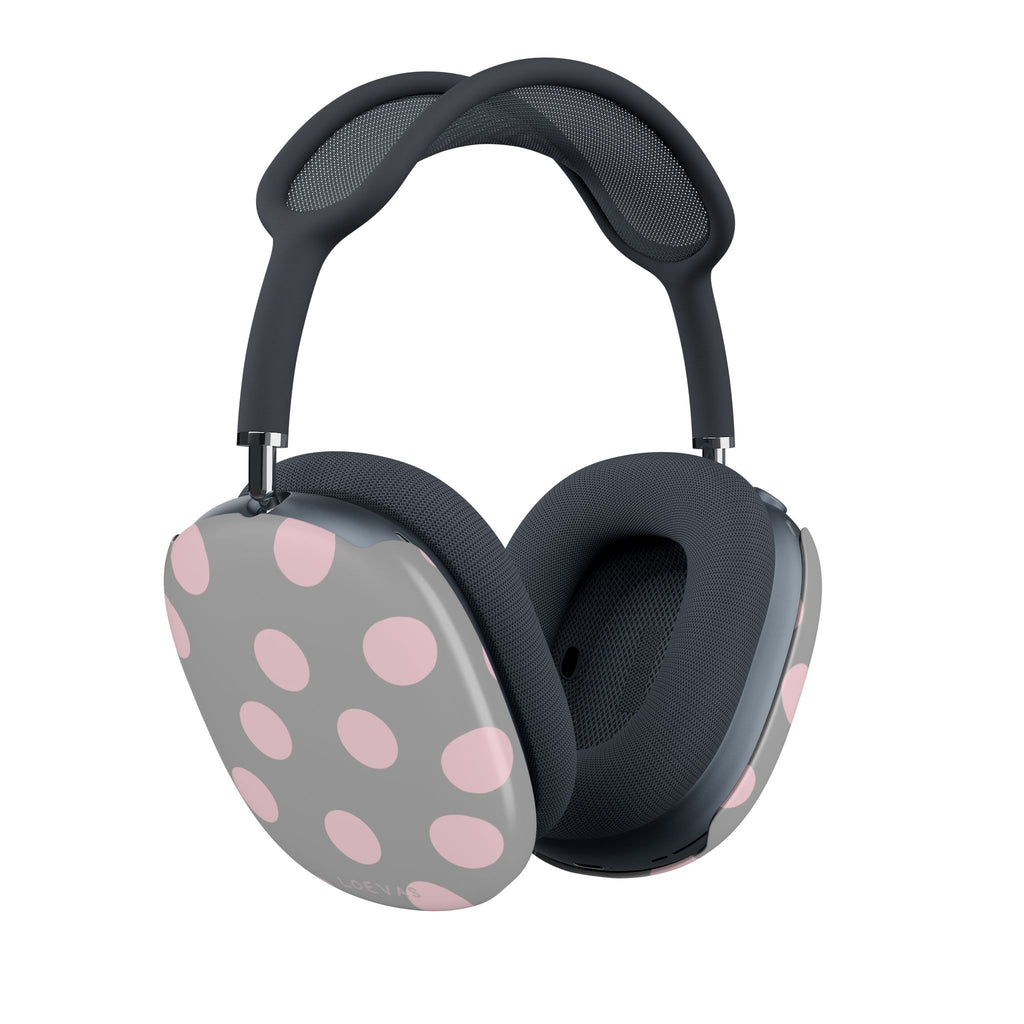 Grey Polkadot Airpods Max Case