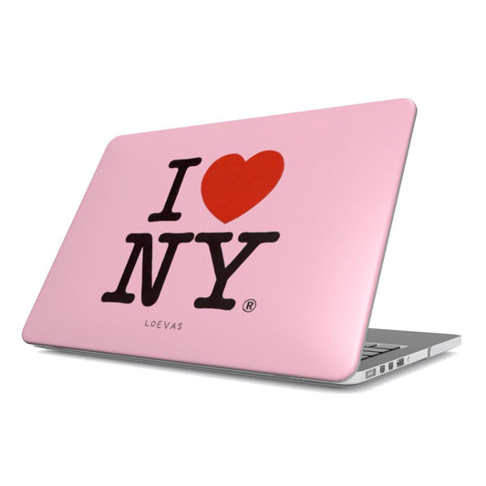 Pink NY Macbook Case
