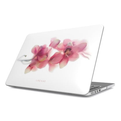 Pink Orchid Macbook Case