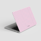 Pink Polkadot Macbook Case